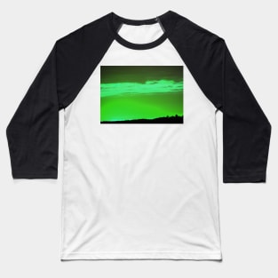 Green Sky -Available As Art Prints-Mugs,Cases,Duvets,T Shirts,Stickers,etc Baseball T-Shirt